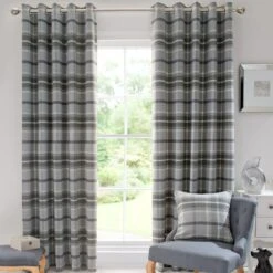 Highland Check Cushion -Dunelm Store 30151200 alt01