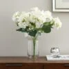 Artificial Cream Hydrangea Stems -Dunelm Store 30196091