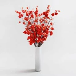 Artificial Orange Lantern Flower Stem -Dunelm Store 30632131 alt02
