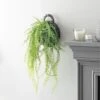 Artificial String Of Pearls In Black Hanging Wall Basket -Dunelm Store 30718187