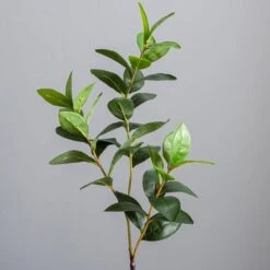 Artificial Lemon Leaf In Concrete Plant Pot 6 Artificial Lemon Leaf In Concrete Plant Pot -Dunelm Store 30724505 alt01