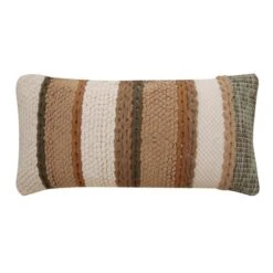 Natural Plaited Cushion -Dunelm Store 30727097 alt01