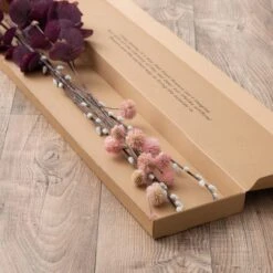 Artificial Eucalyptus Willow And Chestnut Letterbox Bouquet 10 Artificial Eucalyptus Willow And Chestnut Letterbox Bouquet -Dunelm Store 30748823 alt03