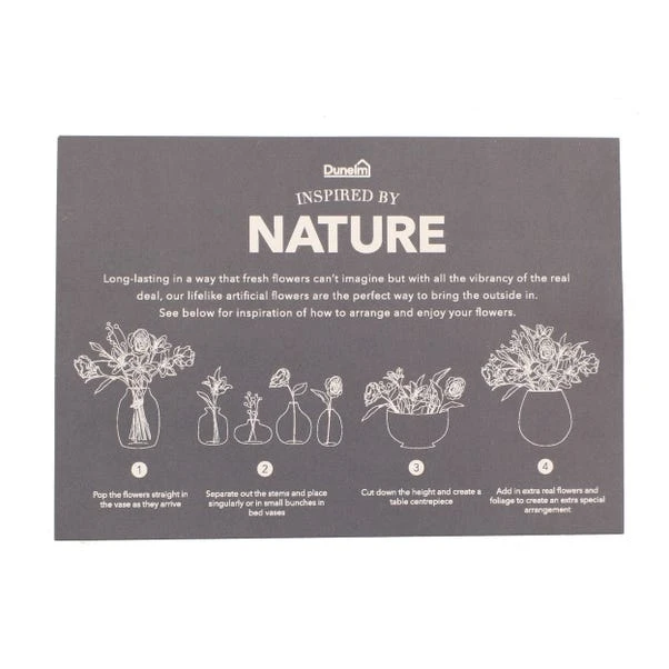 Artificial Eucalyptus Willow And Chestnut Letterbox Bouquet 6 Artificial Eucalyptus Willow And Chestnut Letterbox Bouquet - Image 6