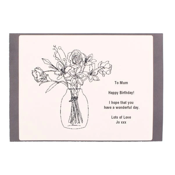 Artificial Eucalyptus Willow And Chestnut Letterbox Bouquet 7 Artificial Eucalyptus Willow And Chestnut Letterbox Bouquet - Image 7