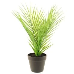 Artificial Parlour Plant In Black Plant Pot -Dunelm Store 30752433 alt04