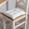 Riviera Stripe Seat Pad -Dunelm Store 30753116