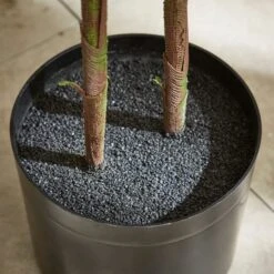 Artificial Fan Palm Tree 100cm -Dunelm Store 30792753 alt02