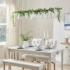 Artificial White Hanging Plan Over Table Display -Dunelm Store 30817273