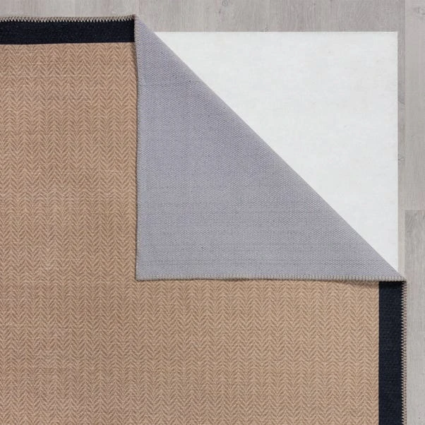 Herringbone Washable Rug 8 Herringbone Washable Rug - Image 8