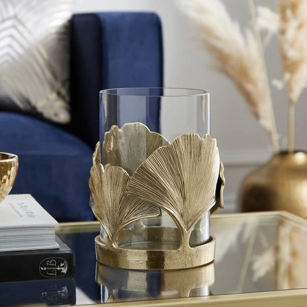 Gingko Hurricane Lantern 2 Gingko Hurricane Lantern - Image 2