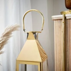 Tall Metal Lantern -Dunelm Store 30827893 alt01