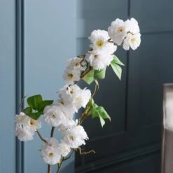 Artificial Cherry Blossom Stem -Dunelm Store 30864020 alt01