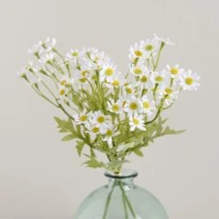 Artificial White Daisy Stems -Dunelm Store 30864023 alt02