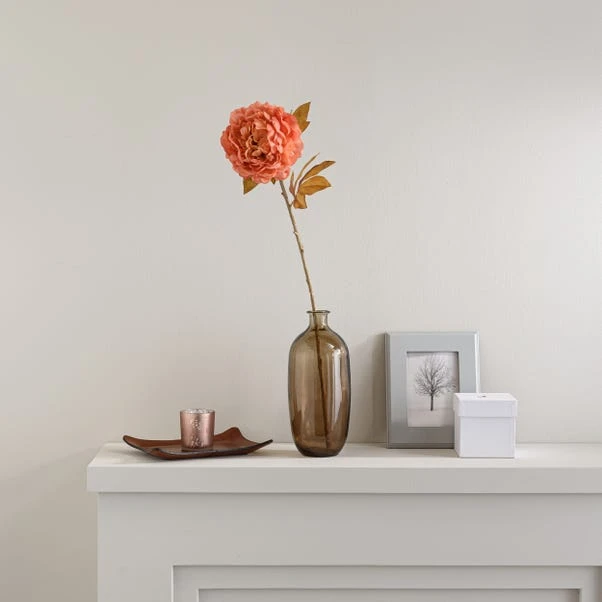 Artificial Dried Pink Peony Stem 5 Artificial Dried Pink Peony Stem - Image 5