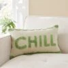 Chill Bright Slogan Cushion