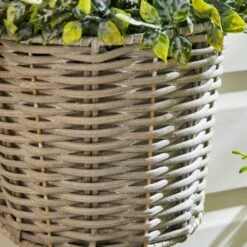 Artificial Lavender In Wall Mounted Planter -Dunelm Store 30866616 alt01