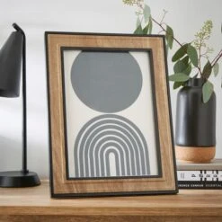 Bryant Natural And Black Photo Frame -Dunelm Store 30868133