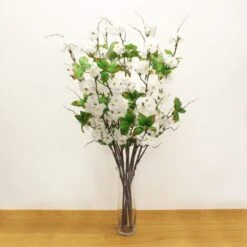 Artificial Cherry Blossom Stem -Dunelm Store 30870080 alt05