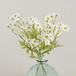 Artificial White Daisy Stems -Dunelm Store 30870082 alt02