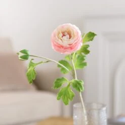 Artificial Ranunculus Stem -Dunelm Store 30870096 alt03