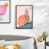 Pink Sunset Poster -Dunelm Store 30873339