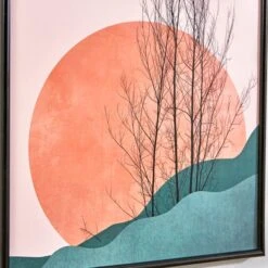 Pink Sunset Poster -Dunelm Store 30873339 alt01