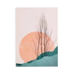 Pink Sunset Poster -Dunelm Store 30873339 alt02