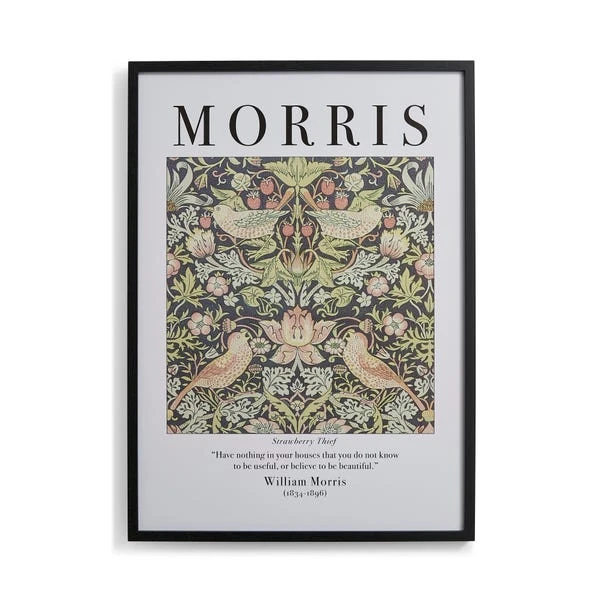 Strawberry Thief By William Morris Framed Print 6 Strawberry Thief By William Morris Framed Print - Image 6