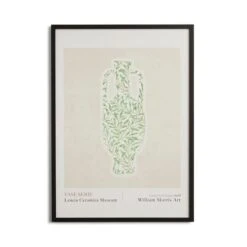 Vase Series No. 07 By William Morris Framed Print -Dunelm Store 30892107 alt02