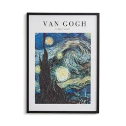 Starry Night By Van Gogh Framed Print -Dunelm Store 30892112 alt02