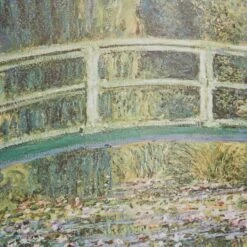 Waterlilies And Japanese Bridge By Claude Monet Framed Print -Dunelm Store 30892114 alt01