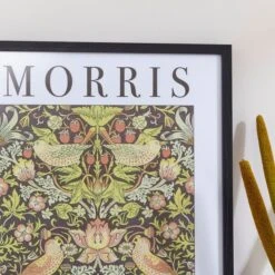 Strawberry Thief By William Morris Framed Print 7 Strawberry Thief By William Morris Framed Print -Dunelm Store 30892119 alt01