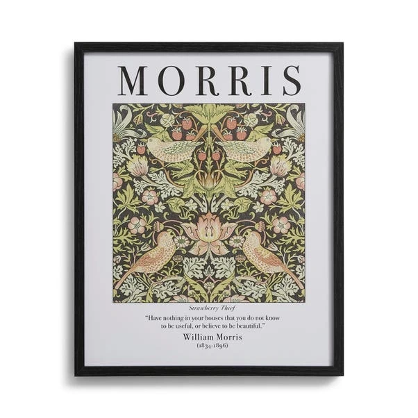 Strawberry Thief By William Morris Framed Print 3 Strawberry Thief By William Morris Framed Print - Image 3