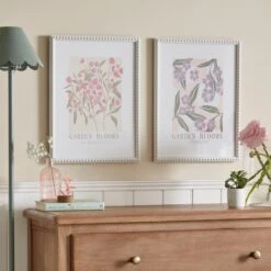 Set Of 2 Garden Blooms Framed Prints