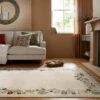 Camellia Floral Border Rug 33 Camellia Floral Border Rug -Dunelm Store 30900276