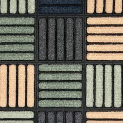Scrape N Sorb Squares Outdoor Doormat -Dunelm Store 30916546 alt01