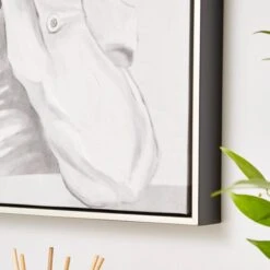 Martini Dog Framed Canvas -Dunelm Store 30920545 alt01