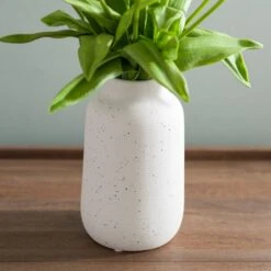 Artificial Tulip Arrangement In Textured Ceramic Vase -Dunelm Store 30923367 alt03