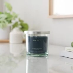 Sea Salt Multi Wick Candle 8 Sea Salt Multi Wick Candle -Dunelm Store 30923452 alt02