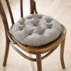 Bistro Cotton Round Seat Pad 8 Bistro Cotton Round Seat Pad -Dunelm Store 30923860
