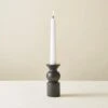 Black Ceramic Candlestick Holder 9 Black Ceramic Candlestick Holder -Dunelm Store 30934735