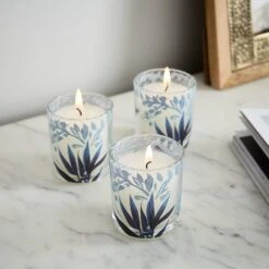 Set Of 3 Bali Groves Of Corsica Votive Candles