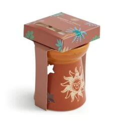 Sunbeam Burner & Golden Sand Wax Melt Gift Set -Dunelm Store 30959095 alt02